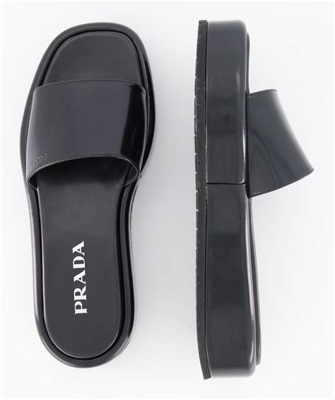 prada sandalen damen|Prada transparent sandals.